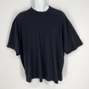 Cotton Citizen NEW Bowie T-Shirt Tee UNISEX Sz M Jet Black Boxy Fit Stretch